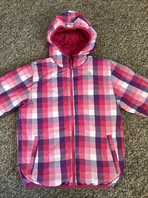 Abrigo de plumón The North Face reversible multicolor/rosa 550 niñas talla XL (18) Foto 1 de 4