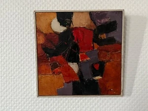 Tableau Peinture Huile encadrée signée " Dufour " (L18) - Imagen 1 de 7