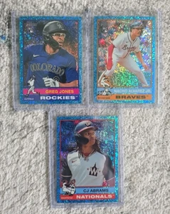 Lote de 14 tarjetas Topps Heritage Blue Sparkle 2025 - Imagen 1 de 3