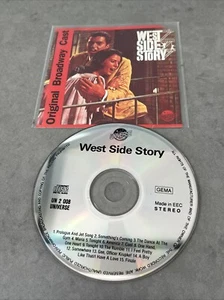WEST SIDE STORY - Original Broadway Cast Recording - CD Plastic Soft Case - Picture 1 of 7
