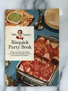 Vintage Betty Crocker Bisquick Party Buch Rezept Broschüre 97 Gay Ideen 1957 WOW! - Bild 1 von 4