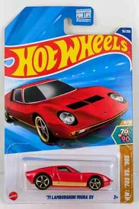 Hot Wheels '71 Lamborghini Miura SV / Red / Hot Wheels / 2025 - Picture 1 of 1