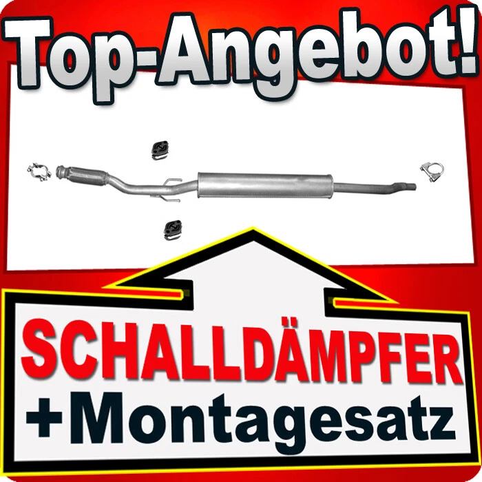 Silencieux central pour échappement MINI CLUBMAN CLUBVAN ROADSTER ONE COOPER ... - Photo 1/1