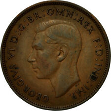 [#541970] Munten, Groot Bretagne, George VI, Penny, 1937, FR, Bronze, KM:845