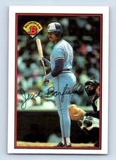 1989 Bowman Jesse Barfield Oversize Toronto Blue Jays #257