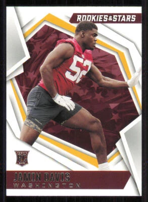 2021 Rookies and Stars #179 Jamin Davis RC - Image 1 of 2