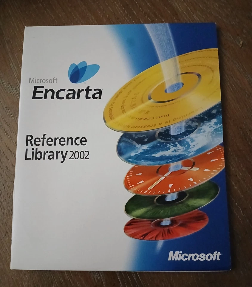 Microsoft Encarta Reference Library 2002 - 5 CD-ROM Edition - For PC - Pre-Owned - Image 1 of 2