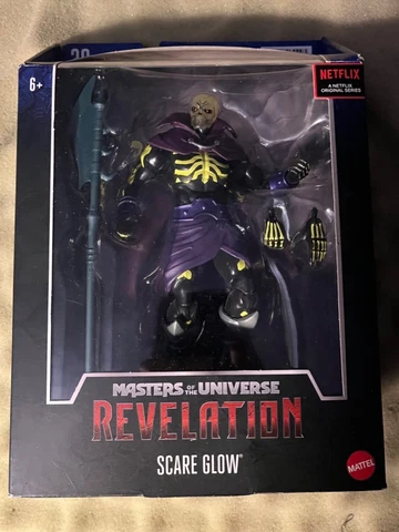 Masters of the Universe Skeletor Action Figure Mattel Glow in the Dark MIP Sale! Cover