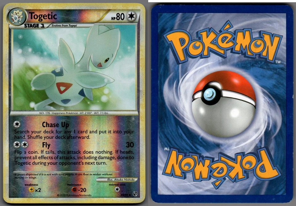 2010 Pokemon, Undaunted, #39/90 Togetic, Reverse Holo Uncommon - Image 1 of 1