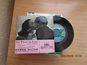 RONNIE HILTON=FOR THOSE IN LOVE E.P. P/C EX - Picture 1 of 2