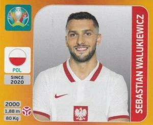 Panini Euro EM 2020 - 2021 Tournament Edition Sticker Nr. 468 S. Walukiewicz - Bild 1 von 1