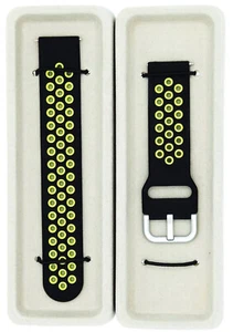 Pasek do zegarka Zamienna bransoletka 20 mm Smartwatch Zegarek sportowy Zegarek na rękę Silikonowa bransoletka - Zdjęcie 1 z 11