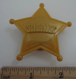 Disney Pixar Toy Story Woody 2.5" SHERIFF Star Replacement Doll Part JAKKS - Picture 1 of 3