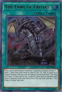 The Fang of Critias LCKC-DE037 ULTRA HOLO YUGIOH Legendary Collection Kaiba - Bild 1 von 1