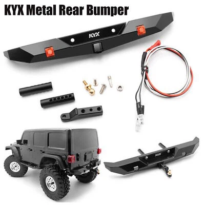 KYX Metal Rear Bumper for Axial SCX10 III AX103007 1/10 RC Crawler Car Upgrade - Image 1 of 4