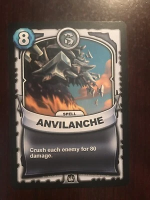 2016 Skylanders Battlecast - Anvilanche  (Spell) - Common - Image 1 of 2