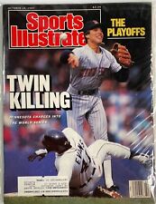 Sports Illustrated October 19 1987 Minnesota Twins in the World Series EX Cond