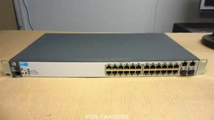 HP J9623A 2620-24 Managed Switch 24-Port 10/100 + 2 SFP Ports INCL RACK EARS - Afbeelding 1 van 3
