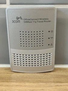 Router de viaje OfficeConnect inalámbrico 54 Mbps 11g con bolsa de viaje y accesorios - Imagen 1 de 15