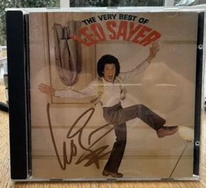 The Very Best Of Leo Sayer CD Hand Signed CD Cover & Inside Booklet - Imagen 1 de 4