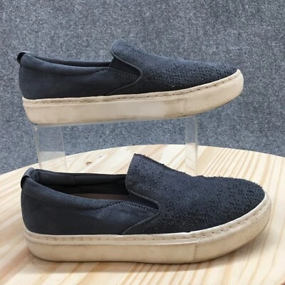 Mocassim Dr Scholls Feminino 6 M Sem Dias Ruins Casual Tecido Azul - Imagem 1 de 4