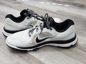 Mens Nike Golf Shoes FI Impact Size 12 grey White - Picture 1 of 8