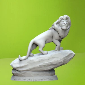 The Lion King 3D Printing Unpainted Figure Model GK Blank Kit New Toy In Stock - Picture 1 of 7