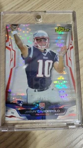Jimmy Garoppolo 2014 Topps Finest SSP RC 16/25 Pulsar - Picture 1 of 2