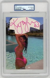 Kylie Jenner Amazing Pink Thong Bikini Autographed Cut 5x7 Photo PSA Signed - Picture 1 of 1