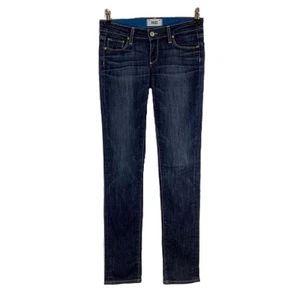 Paige Dark Blue 'Jimmy Jimmy' Skinny Jeans W24 - Picture 1 of 4