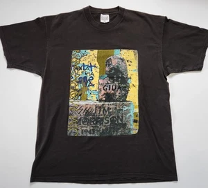 Vintage 90s Jim Morrison The Doors T-Shirt Size XL - A Time To Die - Lizzard - Bild 1 von 8