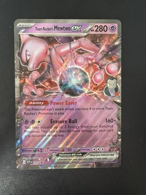 Team Rocket's Mewtwo ex 205 Jumbo Cards Holo - Image 1 of 4