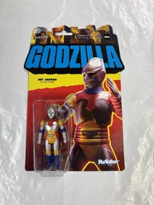 Super 7 Reaction Godzilla Jet Jaguar Actionfigur Spielzeug NEU VERSIEGELT Toho - Bild 1 von 7