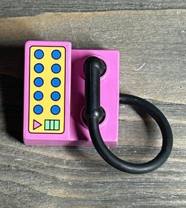 Rare Lego Duplo Pink Corded Telephone Phone For Home Office Work House Cell - Picture 1 of 2