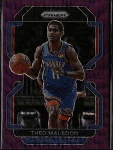 Panini Prizm #179 Theo Maledon Purple Wave 2021-22 - Imagen 1 de 2