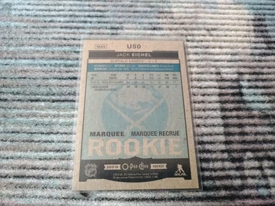 JACK EICHEL  RC  2015/16 OPeeChee Marquee Rookie #U50   Buffalo Sabres  Rookie - Image 1 of 4