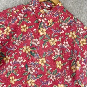 Camicia Reyn Spooner vestibilità classica floreale hawaiana Aloha manica corta grande - Foto 1 di 12
