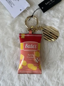 Neu Kate Spade Snack Time Lack Taschenanhänger Schlüsselanhänger Multi - Bild 1 von 5