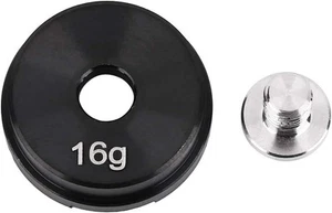 DEWIN Golf Kopfgewicht, Gewichtsschraubensatz Edelstahl schwarz - Bild 1 von 8