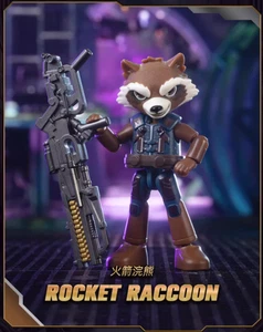 BLOKEES Marvel Assembly Galaxy Vol 3 *CONFIRMED* - Rocket Raccoon - Picture 1 of 4