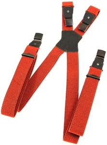 Tirantes especiales La Chasse con clips extra fuertes y goma para pantalones de cuero - Imagen 1 de 2