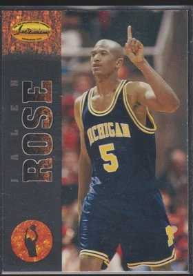 1994 Ted Williams #55 Jalen Rose Michigan Wolverines - Image 1 of 2