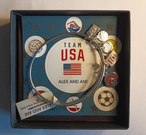 Alex and Ani - USA Swim Team Charm Bracelet - Picture 1 of 3