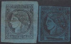 Argentina 1/2 1856 Running MH - Picture 1 of 1