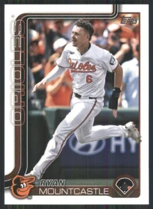 2025 Topps #107 Ryan Mountcastle Baltimore Orioles 49625 - Picture 1 of 2