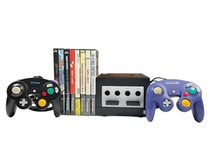 Nintendo GameCube Console Bundle 2 Controllers 8 Games 2 Memory Cards READ MORE - Picture 1 of 11