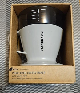 Starbucks OXO Pour-Over Coffee Maker Water Tank Grey 12oz New Café  - Picture 1 of 5