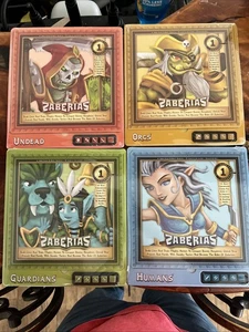 Zaberias 4 Sealed Games - Undead, Orcs, Guardians, Humans All Sealed! - Picture 1 of 5