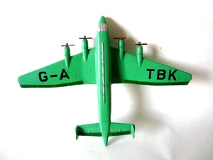 DINKY GIANT HIGH SPEED MONOPLANE  62Y 2-TONE GREEN G-ATBK VINTAGE 1945-49 - Picture 1 of 5