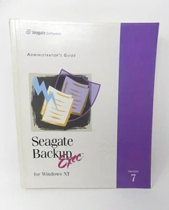 Seagate Back-Up EXE for Windows NT - Admin Guide - Paperback - Picture 1 of 4